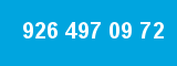 926 497 09 72